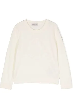 Moncler Logo-patch wool jumper