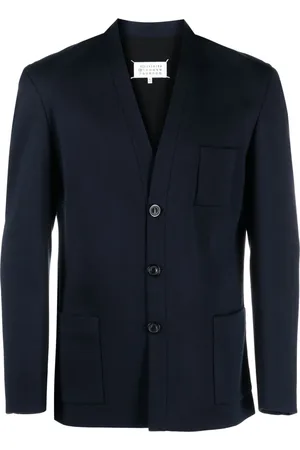 Maison Margiela Milano-stitch single-breasted blazer