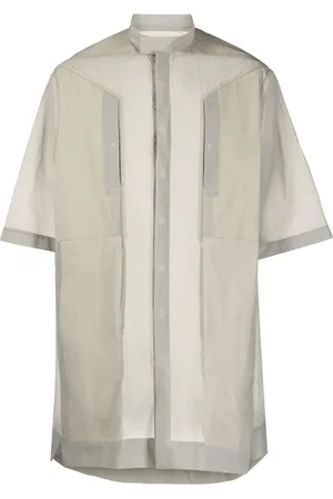 Rick Owens Semi-sheer short-sleeve shirt