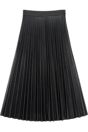 Maison Margiela Pleated midi skirt
