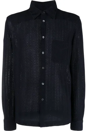 Missoni Zigzag-woven striped shirt