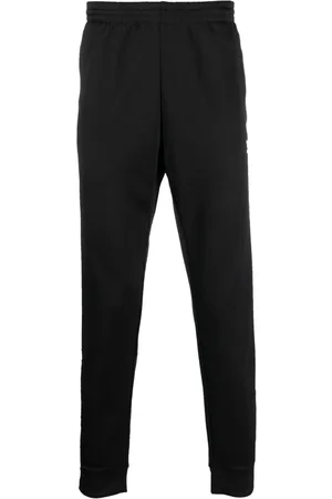 adidas Embroidered-logo tapered track pants