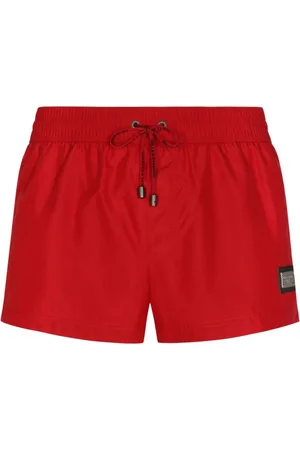 Dolce & Gabbana Logo-plaque swim shorts