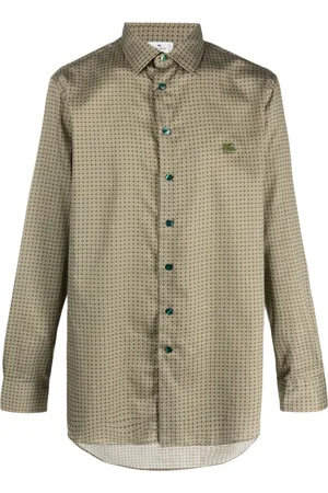 Etro Geometric-pattern long-sleeve shirt