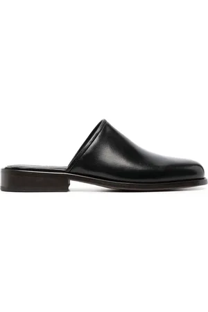 LEMAIRE Round-toe slip-on mules