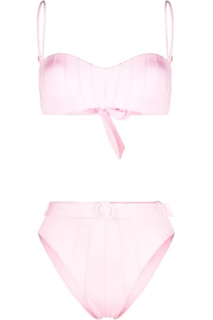 Noire Swimwear High-waist belted bikini set