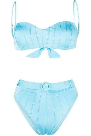 Noire Swimwear High-waist belted bikini set