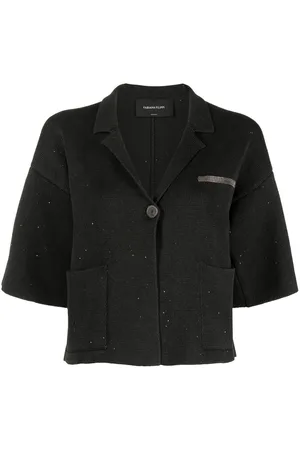 Fabiana Filippi Sequin short-sleeved cardigan