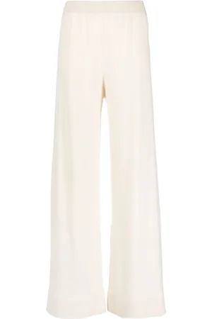 Fabiana Filippi Wide-leg cashmere knitted trousers