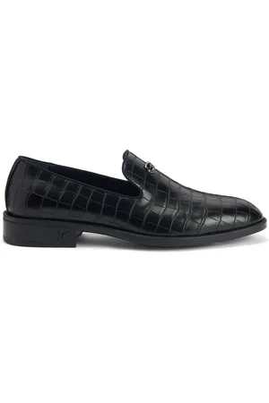 Giuseppe Zanotti Imrham crocodile-effect loafers