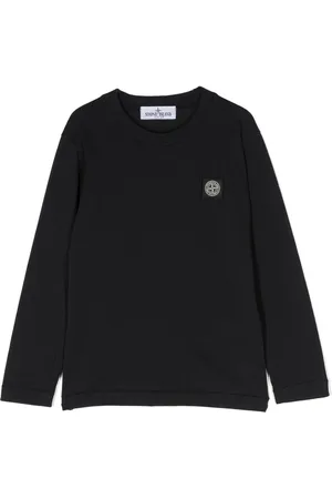 Stone Island Compass-patch cotton T-shirt