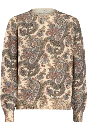 Etro Paisley-print wool jumper