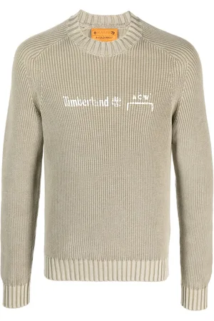 A-cold-wall* X Timberland logo-print cotton jumper