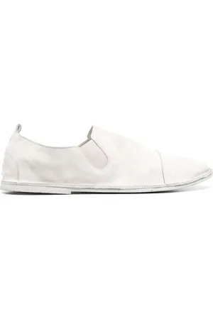 MARSÈLL Round-toe slip-on leather loafers