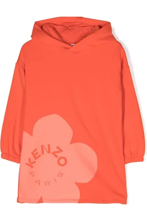 Kenzo Logo-print hooded dress