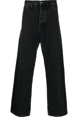 Filippa K Loose-cut leg cotton jeans