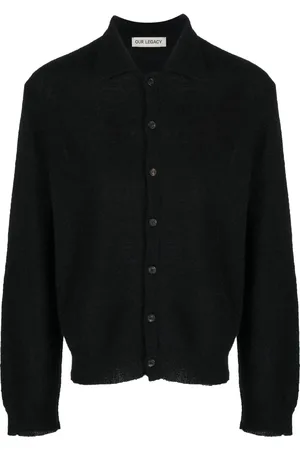 OUR LEGACY Alpaca-blend knitted cardigan