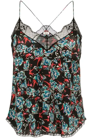 Zadig & Voltaire Christy floral-print silk camisole