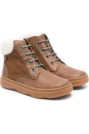 Camper Lace-up leather boots