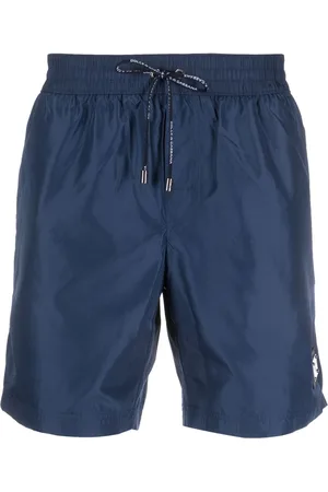 Dolce & Gabbana Logo-plaque drawstring swim shorts