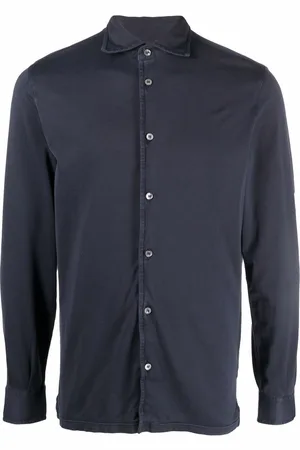 FEDELI Jersey button down shirt