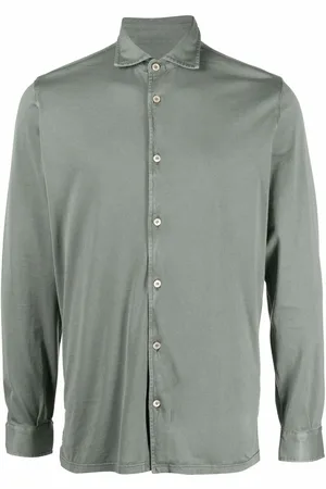 FEDELI Jersey button down shirt