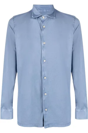 FEDELI Long-sleeve cotton shirt