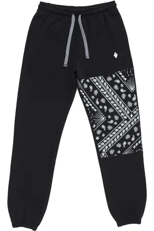MARCELO BURLON Bandana-print panelled cotton track pants