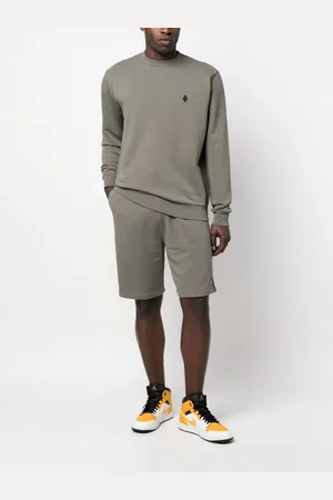 MARCELO BURLON Cross Basket jersey shorts