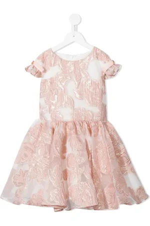 David Charles Floral jacquard dress