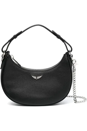 Zadig & Voltaire Logo-plaque leather crossbody bag