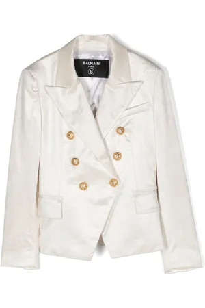 Balmain Double-breasted corduroy blazer