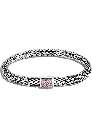 John Hardy Classic Chain 6.5mm reversible Icon tourmaline bracelet