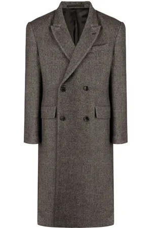 SONGZIO Asymmetric double-breasted coat