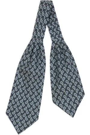 Etro Paisley-print silk Ascot tie