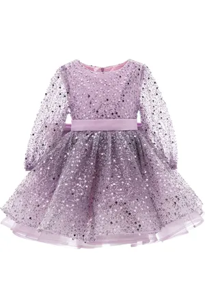 Tulleen Pradera bow-detailing dress
