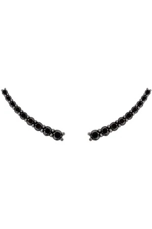 ALINKA Dasha diamond large slider earrings