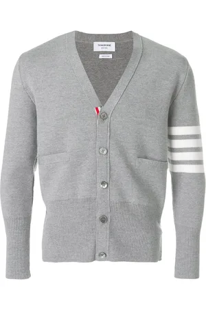 Thom Browne 4-Bar Milano Stitch Cardigan