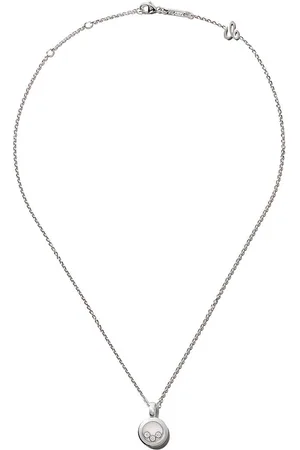 Chopard 18kt white gold Happy Diamonds Icons necklace
