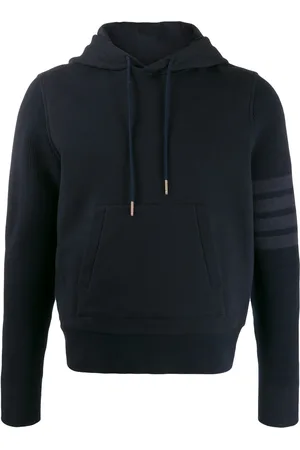 Thom Browne 4-Bar loopback hoodie