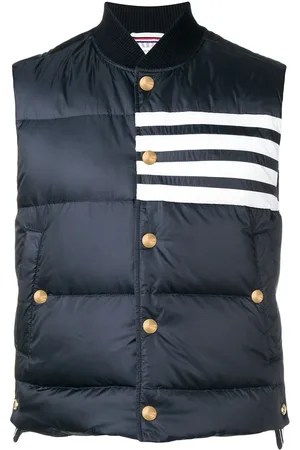 Thom Browne 4-bar Matte Nylon Down Vest