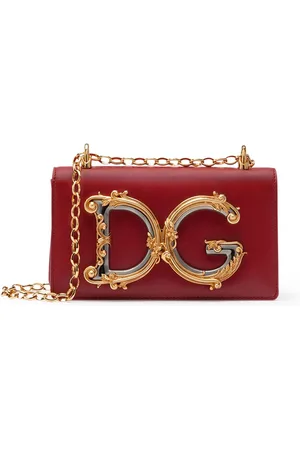 Dolce & Gabbana DG Girls leather phone bag