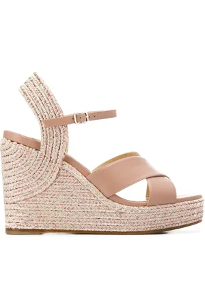 Jimmy Choo Dellena 100mm wedge espadrilles
