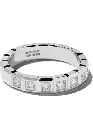 Chopard 18kt white gold Ice Cube diamond ring