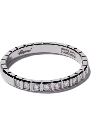 Chopard 18kt white gold Ice Cube diamond ring