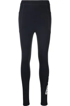 Stella McCartney Logo-print scuba leggings