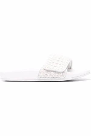 Jimmy Choo Fitz embellished slides