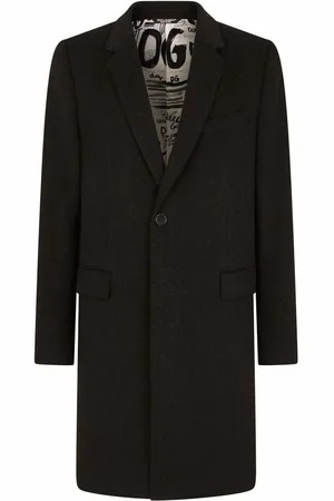 Dolce & Gabbana Single-breasted wool-cashmere coat