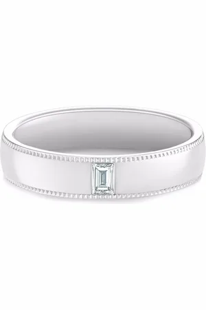 De Beers DB Classic Wide Court Poinçon diamond ring