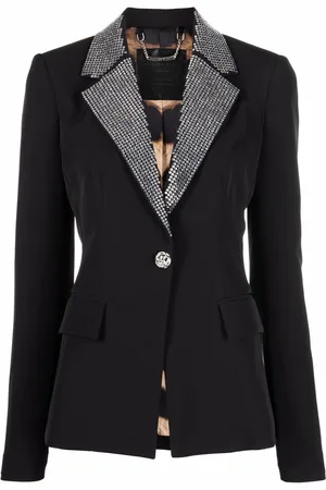 Philipp Plein Cady crystal-embellished blazer